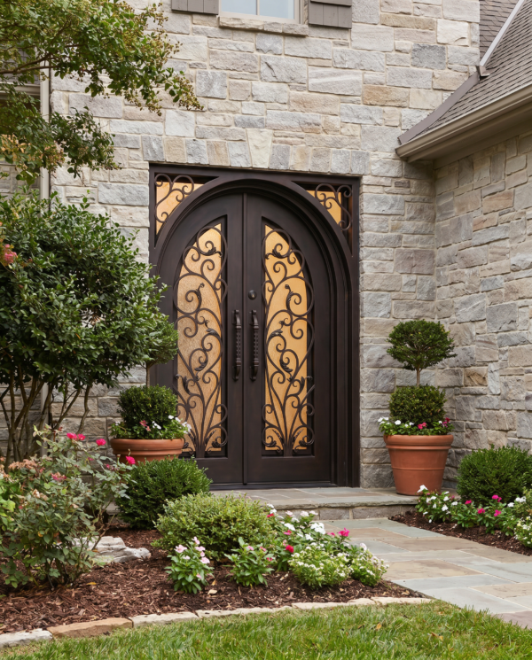 SH 17 Wrought Iron Door - StonehengeUS