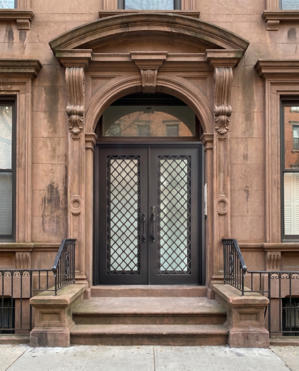 インド石格子アーチＳ3 SH 33 Wrought Iron Door - StonehengeUS