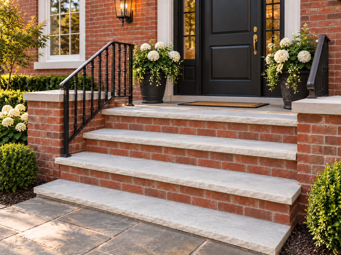 Milestone Sandstone Rockface Edge Stair Treads - Image 3
