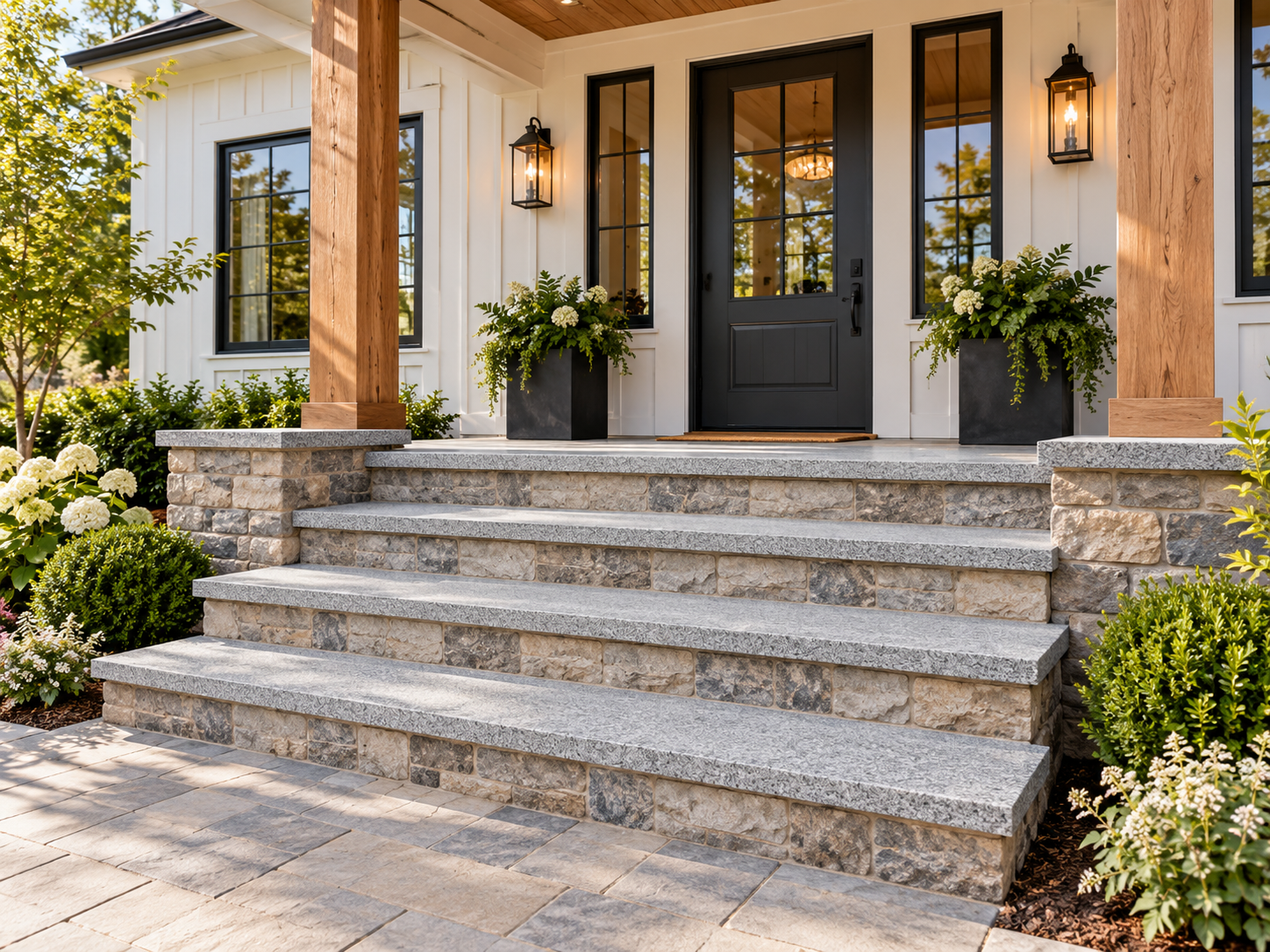 Raven Granite Stair Treads - Image 3