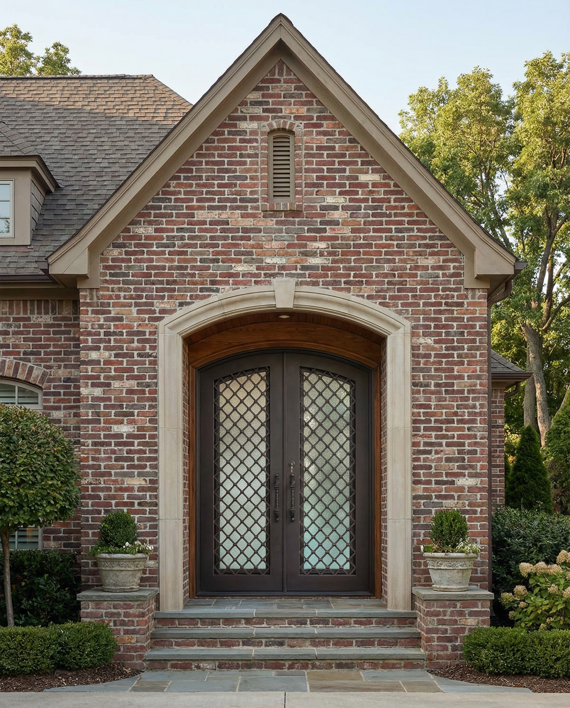 Bristol Bull Brick on a home