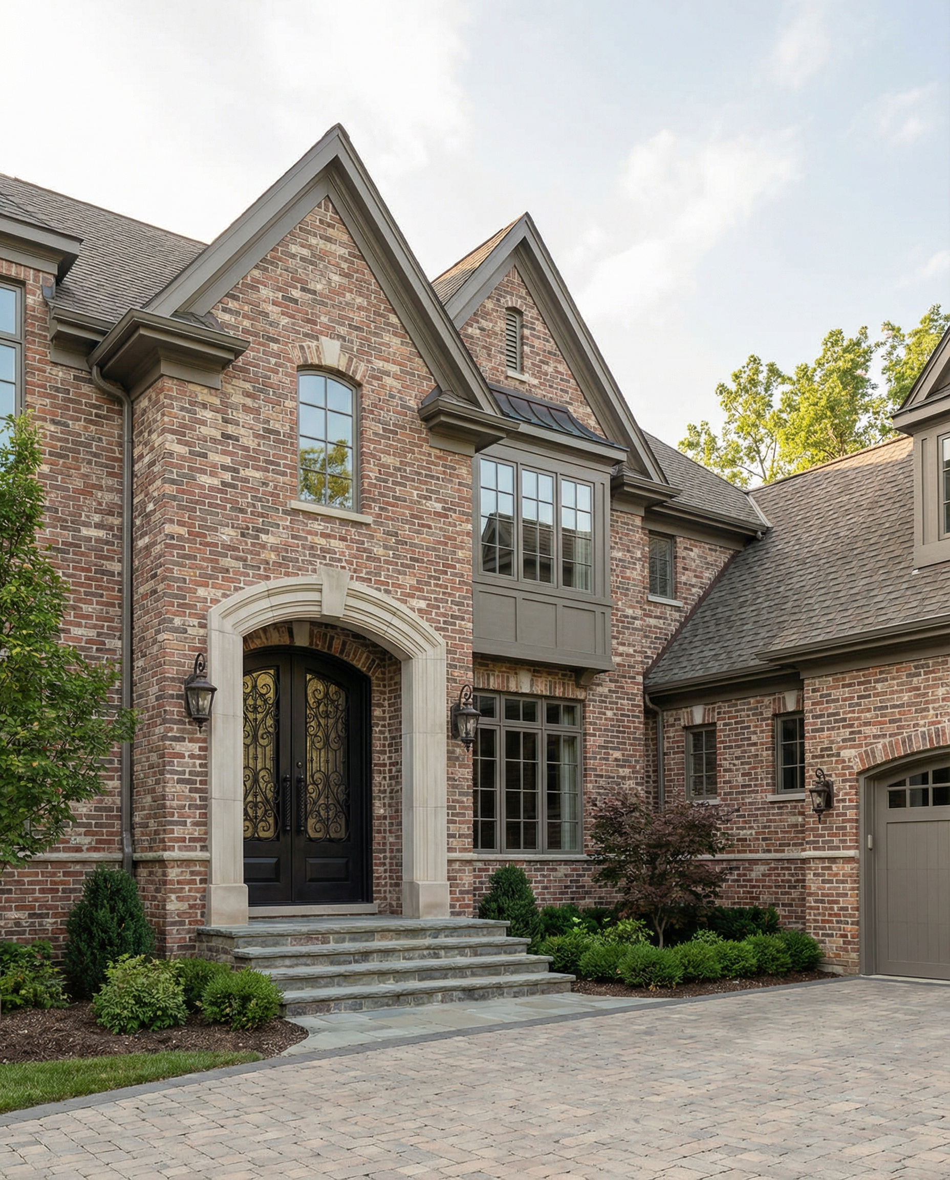 Bristol Bull Brick on a home