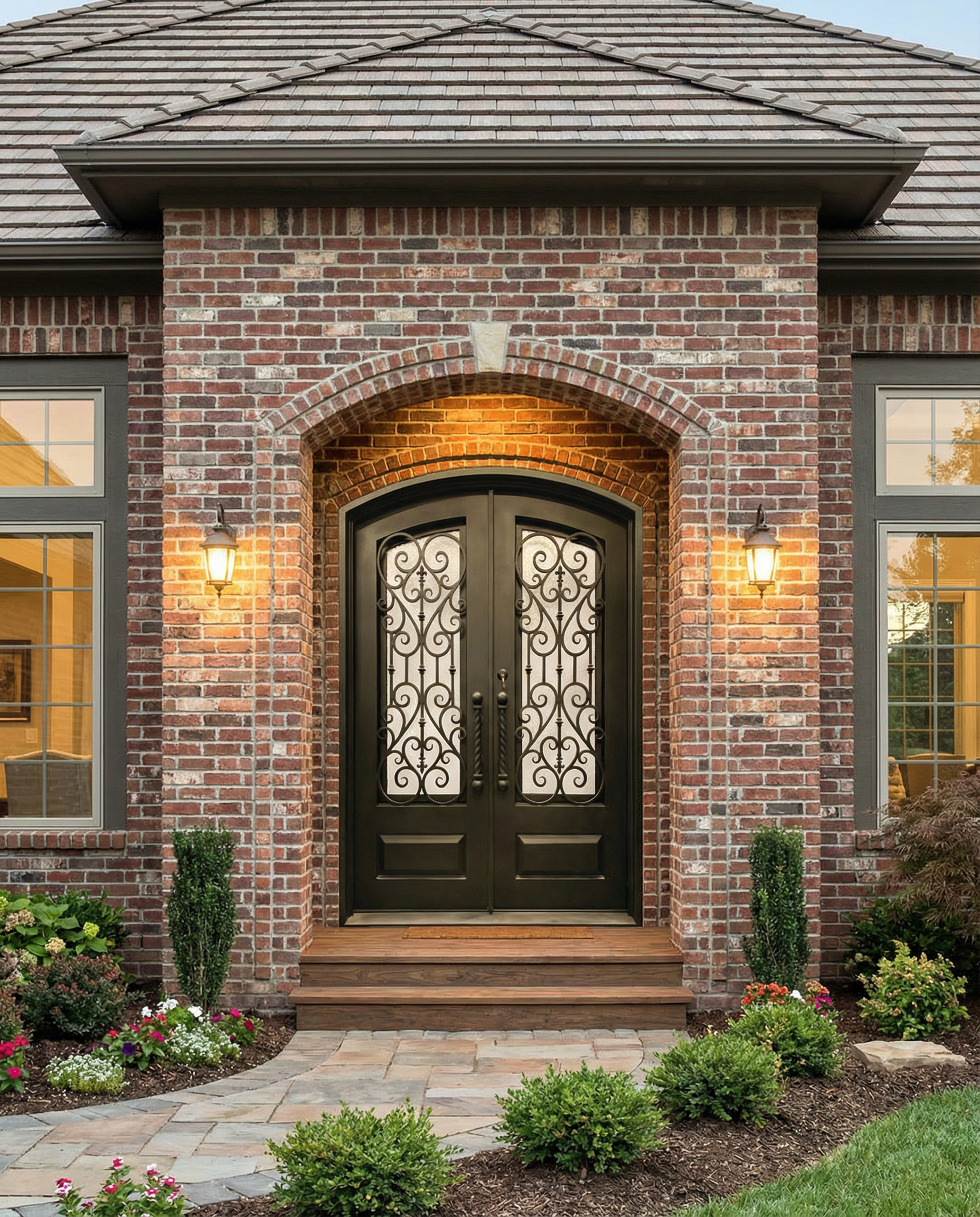 Bristol Bull Brick on a home